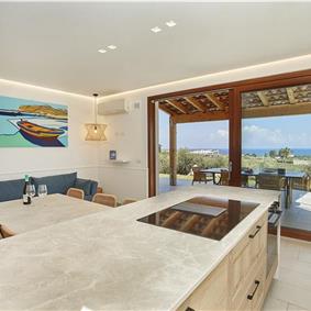 3 bedroom villa with pool near Scopollo, sleeps 6